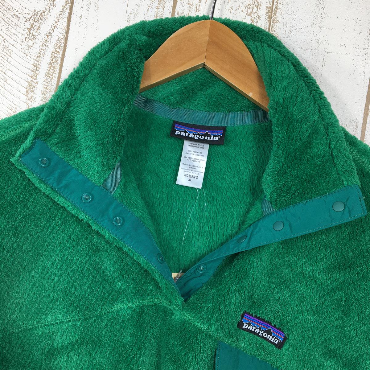 【Women's XL グリーン系】 Patagonia ( パタゴニア ) リツール スナップt プルオーバー Re-Tool Snap-T Po ポーラテックサーマルプロ フリース ジャケット 生産終了モデル 入手困難 25442 International Wome