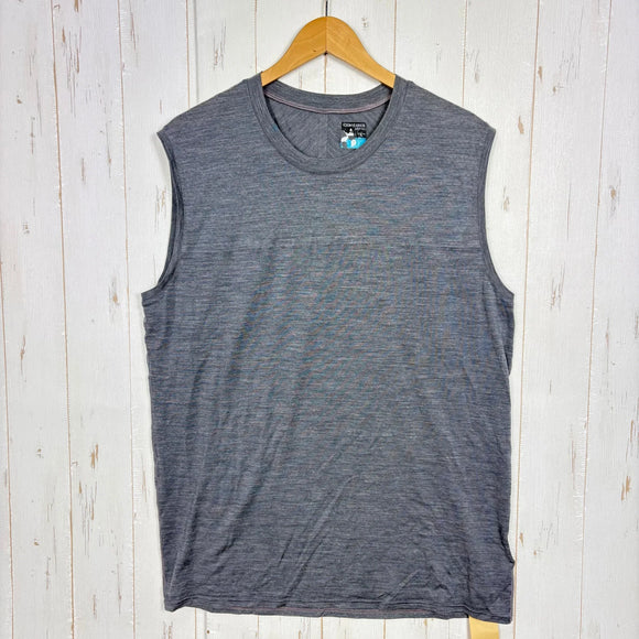 【Men's XL グレー系】 Icebreaker ( アイスブレーカー ) メリノ ノースリーブ シャツ メリノウール ウェア トップス インナー シャツ タンクトップ ノースリーブシャツ z00056539  タンクトップ ノースリーブシャツ インナー シャツ