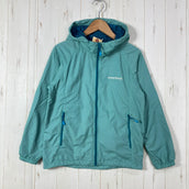 【Kid's 130 ブルー系】 Montbell ( モンベル ) ライト シェル パーカ Light Shell Parka ナイロン ウェア トップス アウター ジャケット ウィンドシェル z00059613 ウィンドシェル アウター ジャケット トップス ウ