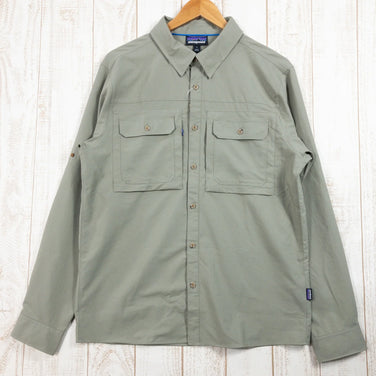 【Men's S グリーン系】 2025 Patagonia ( パタゴニア ) ロングスリーブ セルフガイデッド サン シャツ Long-Sleeved Self-Guided Sun Shirt ポリエステル ウェア トップス インナー シャツ ロングスリーブシ - 【公式】2ndGEAR（セカンドギア）Webショップ【登山用品・アウトドア用品専門 買取販売店】