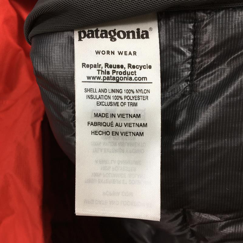 【Men's L レッド系】 Patagonia ( パタゴニア ) マイクロパフ ストーム ジャケット Micro Puff Storm Jacket プルマフィル インサレーション H2No防水 フーディ ビレイパーカ 生産終了モデル 入手困難 84130 I