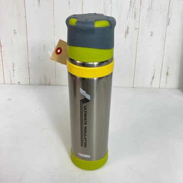 【OneSize シルバー系】 Thermos ( サーモス ) 山専用 ステンレス ボトル Mountain Stainless Steel Vacuum Bottle ライムグリーン LMG 0.9L 高保温 山専用 ステンレス ハイドレーションイクイップメント