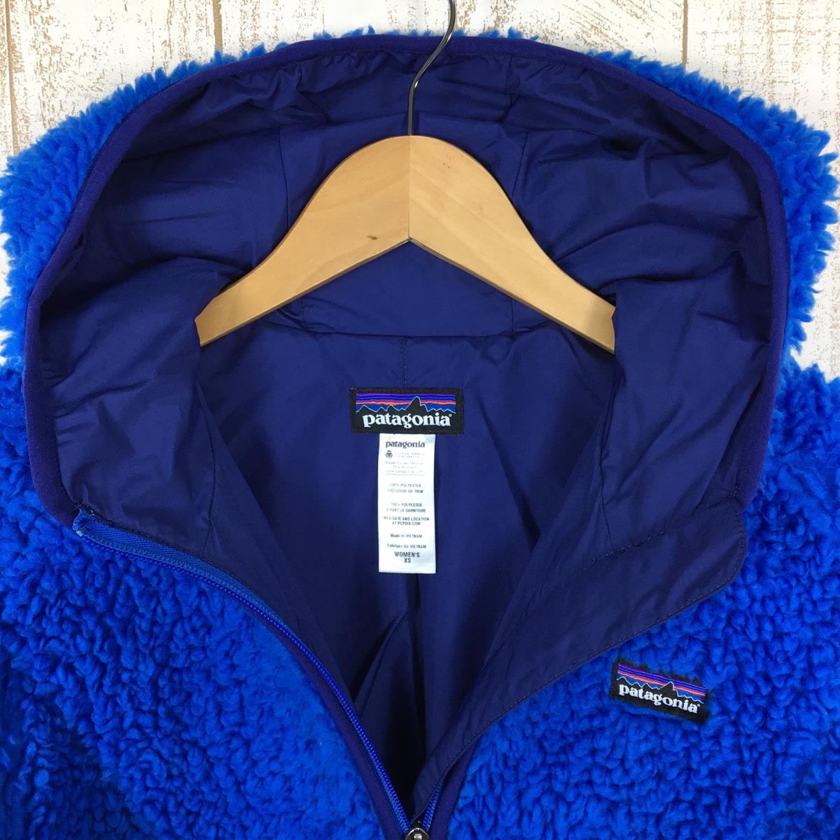 【Women's XS ブルー系】 Patagonia ( パタゴニア ) レトロx フリース カーディガン Retro-X Fleece Cardigan 防風 パイル フーディ ジャケット 生産終了モデル 入手困難 23065 International Women