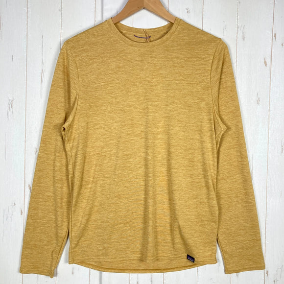 【Men's XS ベージュ系】 2025 Patagonia ( パタゴニア ) ロングスリーブ キャプリーン クール デイリー シャツ Long-Sleeved Capilene Cool Daily Shirt ポリエステル ウェア トップス インナー シャツ