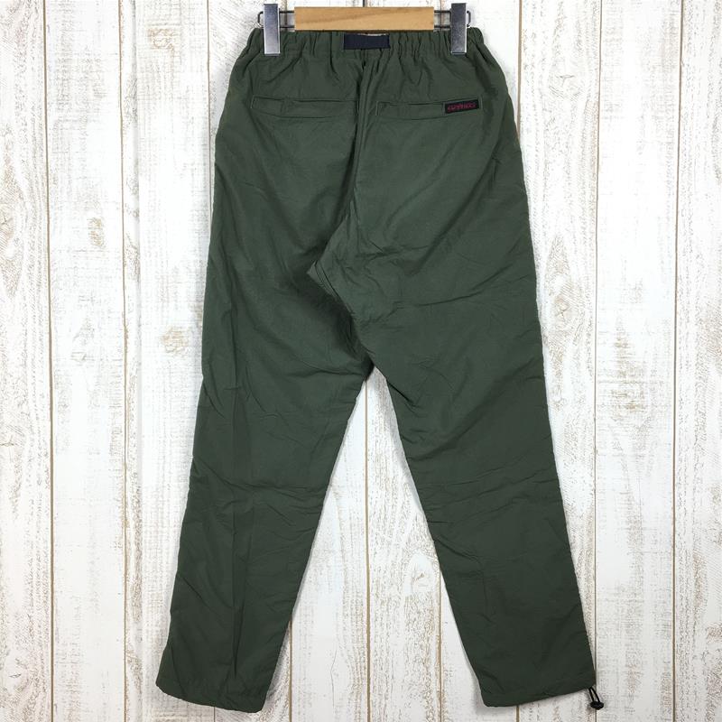 [Unisex XS Green] Gramicci Nylon Fleece Truck Pants GUP-20F009 Unisex Fleece Long Pants Bottoms Wear