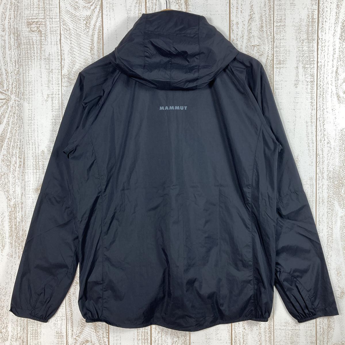 [男款 M 黑色] Mammut Prism 风衣连帽夹克亚洲版型 Prism Wb 连帽夹克 Af Windshell 连帽衫 Pertex 1012-00850 Internat