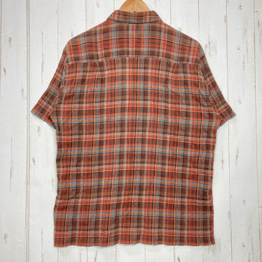 【Men's M ブラウン系】 2004 Patagonia ( パタゴニア ) AC ヤーンダイ シャツ A/C Yarn-Dye Shirts 入手困難 ACシャツ ウェア トップス インナー シャツ ショートスリーブシャツ コットン z00059341  コッ