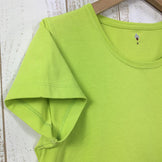 【Women's S イエロー系】 Montbell ( モンベル ) Wic.スリムt ワンポイントロゴ ウィメンズ Tシャツ 1114138 Asian Women's 化繊 ショートスリーブTシャツ クルーネック インナー シャツ トップス ウェア - 【公式】2ndGEAR（セカンドギア）Webショップ【登山用品・アウトドア用品専門 買取販売店】