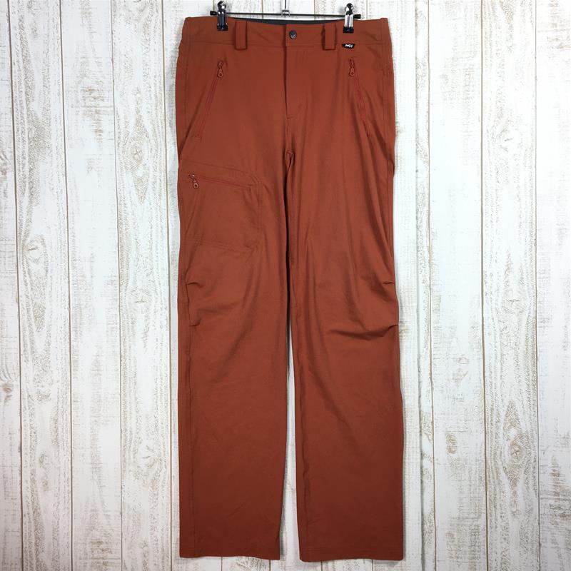 【Men's L オレンジ系】 Millet ( ミレー ) トレッカー ストレッチ パンツ Trekker Stretch Pants MIV6385 Asian Men's  ソフトシェル ロングパンツ ボトムス ウェア