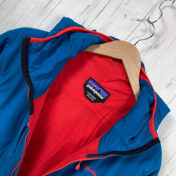 【Men's L ブルー系】 2016 Patagonia ( パタゴニア ) ナノ エア フーディ Nano Air Hoody UWTB / Underwater Blue フルレンジ アクティブインサレーション 化繊ダウン ウェア トップス アウター ジャケ