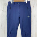 【Women's S ネイビー系】 Mammut ( マムート ) トレッカー 3.0 ソフトシェル パンツ アジアンフィット Trekkers 3.0 SO Pants AF ナイロン ウェア ボトムス ロングパンツ ソフトシェル z00057376  ソフトシェル-2
