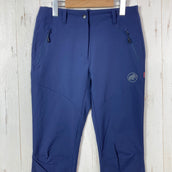 【Women's S ネイビー系】 Mammut ( マムート ) トレッカー 3.0 ソフトシェル パンツ アジアンフィット Trekkers 3.0 SO Pants AF ナイロン ウェア ボトムス ロングパンツ ソフトシェル z00057376  ソフトシェル