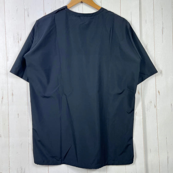 【Unisex S ブラック系】 Houdini ( フーディニ ) ウェザー ティー Weather Tee 159784 TRUE BLACK z00055963 TRUE BLACK 化繊 ショートスリーブTシャツ クルーネック インナー シャツ トップス ウェ
