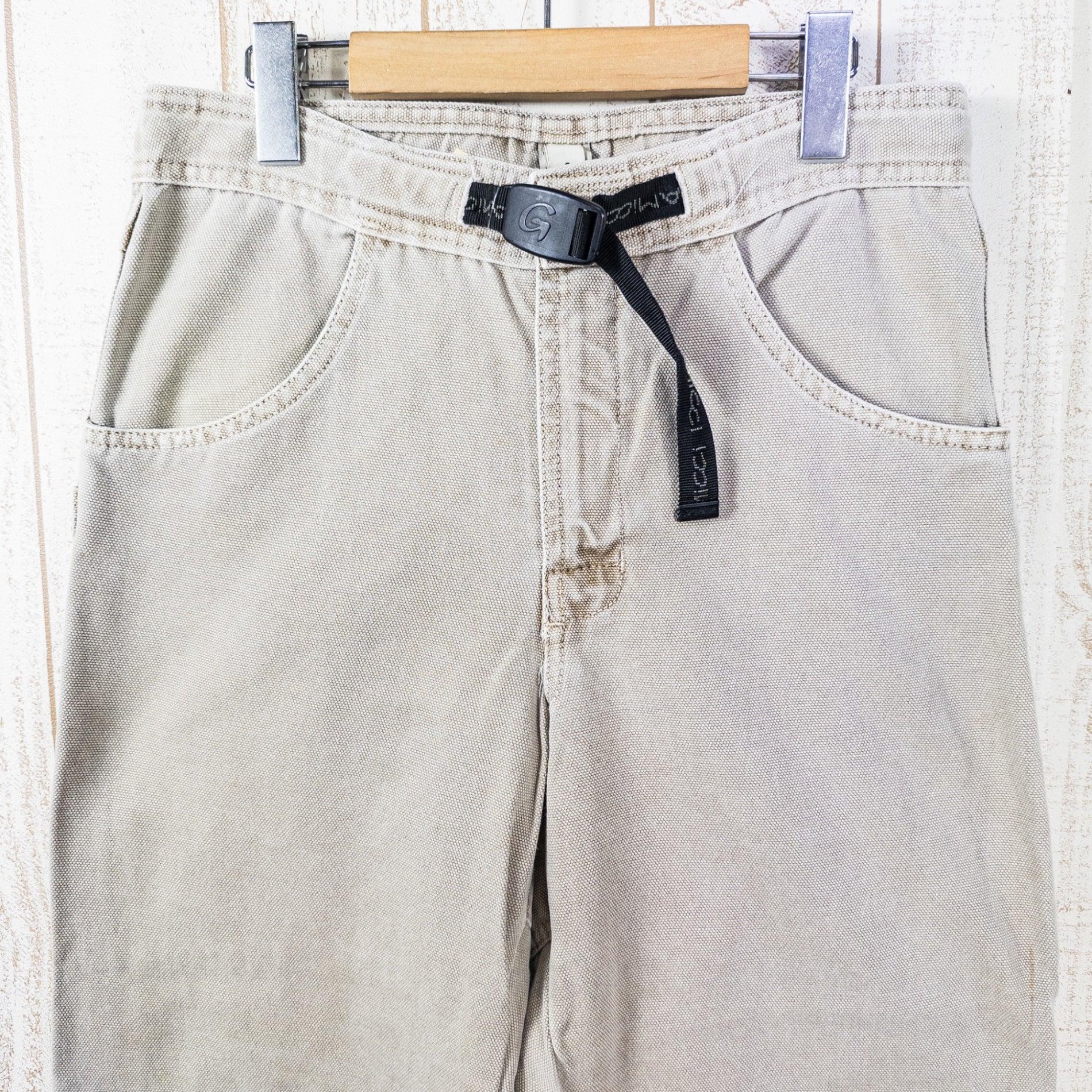 【Men's S ベージュ系】 1990s Gramicci ( グラミチ ) マウンテンパンツ Mountain Pants 生産終了モデル 入手困難 クライミングパンツ コットンダック コットン ウェア ボトムス ロングパンツ コットン z00051365 コ - 【公式】2ndGEAR（セカンドギア）Webショップ【登山用品・アウトドア用品専門 買取販売店】