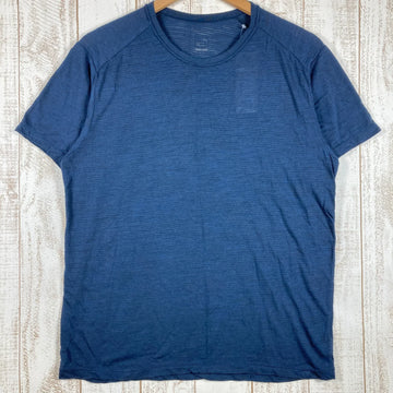 【Men's M ネイビー系】 Static ( スタティック ) オール エレベーション S/S シャツ All Elevation S/S Shirts 半袖 Tシャツ ウール ベースレイヤー Asian Men's ウール ショートスリーブTシャツ クルーネ - 【公式】2ndGEAR（セカンドギア）Webショップ【登山用品・アウトドア用品専門 買取販売店】