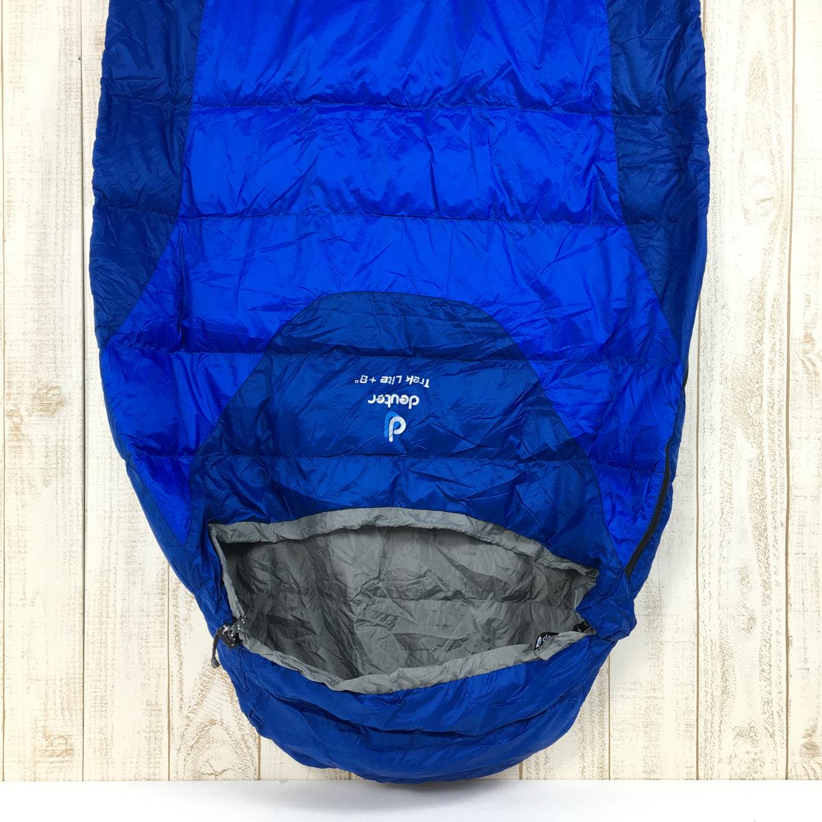 [OneSize Blue] Deuter Trek Lite +8℃ Trek Lite +8 625Fp 羽绒睡袋 睡袋 DS37304 3310 钴/钢睡袋 睡眠系统