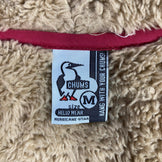 男士中号棕色 Chums Elmo 抓绒背心，涤纶，Z00054454。