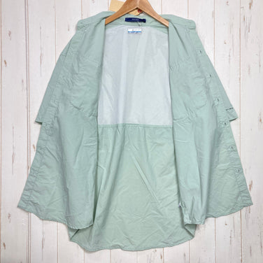 【Men's M グリーン系】 Columbia ( コロンビア ) バハマ 2 ショートスリーブシャツ Bahama II S/S Shirt PFG｜オムニシェイド UPF50｜ベンチレーション ナイロン ウェア トップス インナー シャツ ショートスリーブシャ