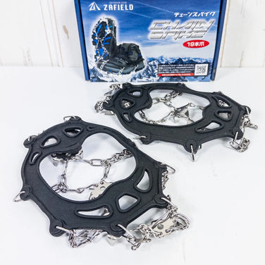 Zafield Chain Spikes，冬季冰爪，M码（黑色），男女通用，尺码 z00053519