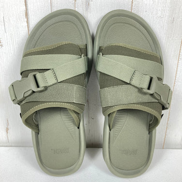 Men's Teva Hurricane Verge Slide Sandals, Size 26.0cm, Green, Olive, z00054352