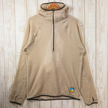【Unisex L ベージュ系】 Senchi Designs ( センチデザインズ ) アルファ 90 ハーフジップ フーディ A90 Half-Zip Hoodie Dune ポリエステル ウェア トップス アウター ジャケット フリース ポーラテック・アルファダ - 【公式】2ndGEAR（セカンドギア）Webショップ【登山用品・アウトドア用品専門 買取販売店】