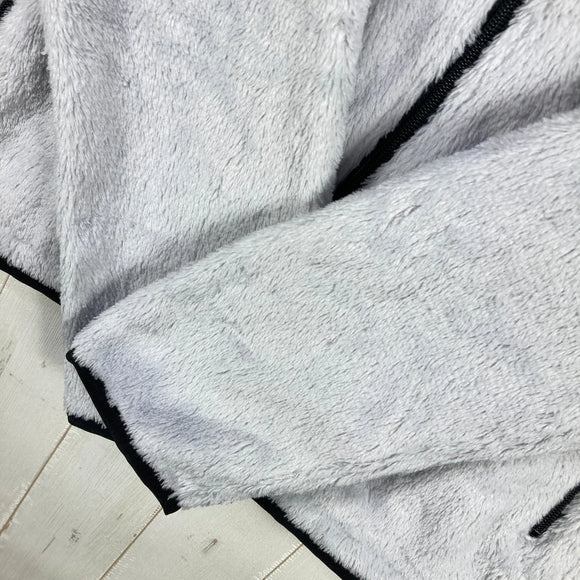 【Unisex M ホワイト系】 Answer4 ( アンサーフォー ) ハイロフト フリース ジャケット High Loft Fleece Jacket Light Gray ポリエステル ウェア トップス アウター ジャケット フリース ポーラテック・ハイロフト