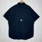 【Men's XL ブラック系】 Columbia ( コロンビア ) バハマ 2 ショートスリーブ シャツ Bahama II Short Sleeve Shirt PFGシリーズ ナイロン ウェア トップス インナー シャツ ショートスリーブシャツ 化繊 z000