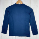 【Kid's 8 ネイビー系】 Jackwolfskin ( ジャックウルフスキン ) エッセンシャル クルーネック Essential Crewneck オーガニックコットン ウェア トップス アウター ジャケット フリース z00054628  フリース アウタ-2