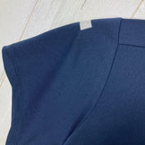 [Women's S, Navy] Haglofs L.I.M Tech Tee Polyester Wear Tops Inner Shirt Short Sleeve T-shirt Crew Neck Synthetic Fiber z00055665 Synthetic Fiber Short Sleeve T-shirt