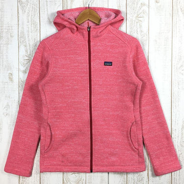 【Girl's XXL ピンク系】 Patagonia ( パタゴニア ) ガールズ ベター セーター フーディ Girls Better Sweater Hoody フリース ジャケット 65700 International Girl's MRC フリース アウター - 【公式】2ndGEAR（セカンドギア）Webショップ【登山用品・アウトドア用品専門 買取販売店】