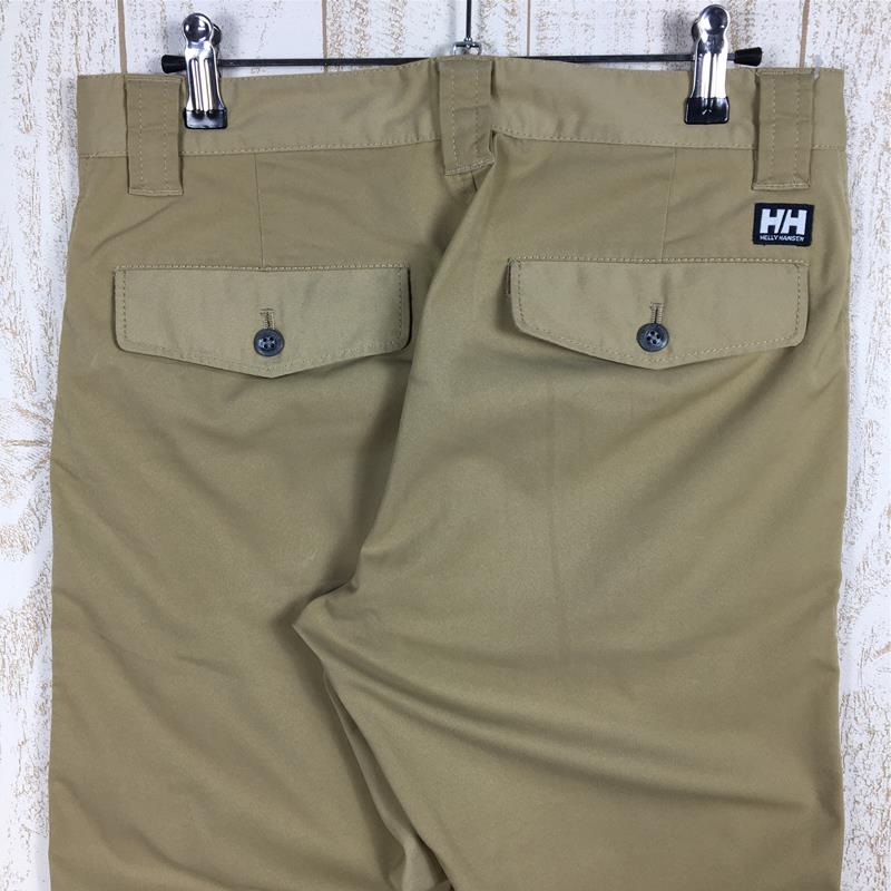 [Men's M Beige] Helly Hansen Quickdry Poly Chino Pants Chinos HO21418 Asian Men's Synthetic Long Pants Bottoms Wear