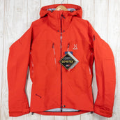 【Men's S レッド系】 Haglofs ( ホグロフス ) スピッツ ジャケット Spitz Jacket ゴアテックス プロ ハードシェル フーディ 604479 Men's Habanero ハードシェル アウター ジャケット トップス ウェア - 【公式】2ndGEAR（セカンドギア）Webショップ【登山用品・アウトドア用品専門 買取販売店】