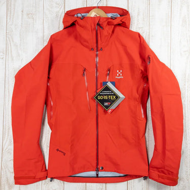 【Men's S レッド系】 Haglofs ( ホグロフス ) スピッツ ジャケット Spitz Jacket ゴアテックス プロ ハードシェル フーディ 604479 Men's Habanero ハードシェル アウター ジャケット トップス ウェア - 【公式】2ndGEAR（セカンドギア）Webショップ【登山用品・アウトドア用品専門 買取販売店】