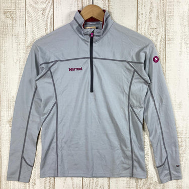 【Women's S グレー系】 Marmot ( マーモット ) クライムウール ロングスリーブ プルオーバー シャツ Climb Wool Longsleeve Pullover Shirt ハーフジップ ジップネック MJK-S4554W Asian Women - 【公式】2ndGEAR（セカンドギア）Webショップ【登山用品・アウトドア用品専門 買取販売店】