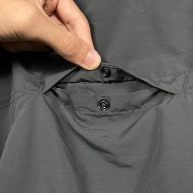 Mountain Hardwear Railay Anorak, Men's Size Small, Gray, Nylon Windshell Jacket (z00053762)