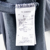 Snowpeak Men's Back Printed Logo T-shirt, Size M, Gray. Cotton, Short Sleeve Crew Neck T-shirt, Cotton. z00053