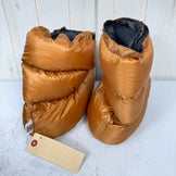 【OneSize オレンジ系】 Nanga ( ナンガ ) × ハイランドデザイン（High Land Designs）ダウン ソックス Down Socks ハイカーズデポ別注 コラボモデル ダウン フットウェア テントシューズ z00059159  テントシュー