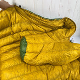 [Regular Green] Warbonnet Outdoors Diamondback TopQuilt, a hard-to-find, sewn-together footbox down sleeping system.