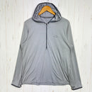 【Men's M グレー系】 Llbean ( エルエルビーン ) サンスマート クールプロ ハーフジップ フーディー SunSmart Coolpro Half-Zip Hoodie UPF50+ 吸汗速乾 防臭 ストレッチ ポリエステル ウェア トップス イン-1