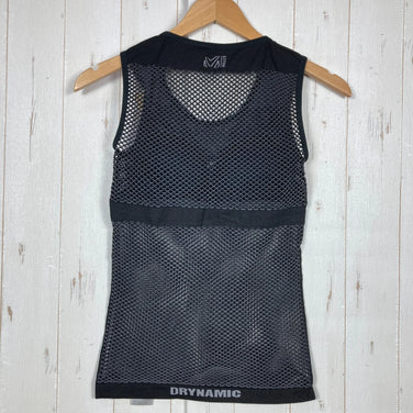 Millet 女式 SAB 黑色 DRYNAMIC 网眼背心，聚丙烯，汗衫，无袖背心，z00053543