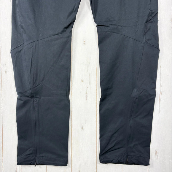 【Men's L ブラック系】 Houdini ( フーディニ ) メンズ ゴー パンツ M's Go Pants 860032 TRUE BLACK z00055933 TRUE BLACK ソフトシェル ロングパンツ ボトムス ウェア