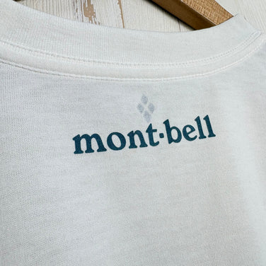 【Men's S ホワイト系】 Montbell ( モンベル ) ウイックロン ご当地 ティーシャツ 福岡県限定 ポリエステル ウェア トップス インナー シャツ ショートスリーブTシャツ クルーネック 化繊 z00061320  化繊 ショートスリーブTシャツ