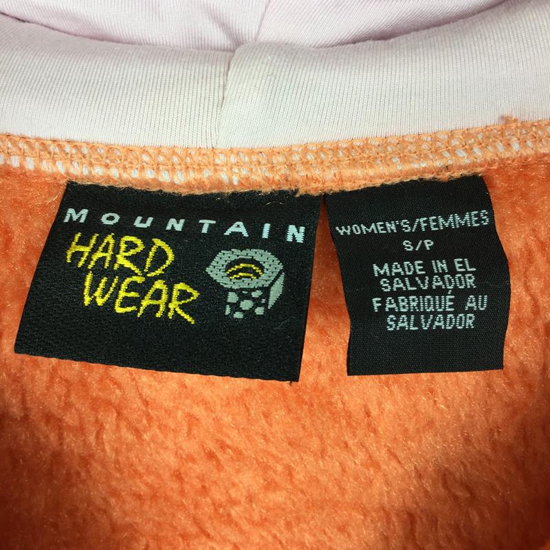 [女款S橙] Mountain Hardwear 绒毛套头连帽衫派克大衣 OL2063 国际女式抓绒外套夹克上衣