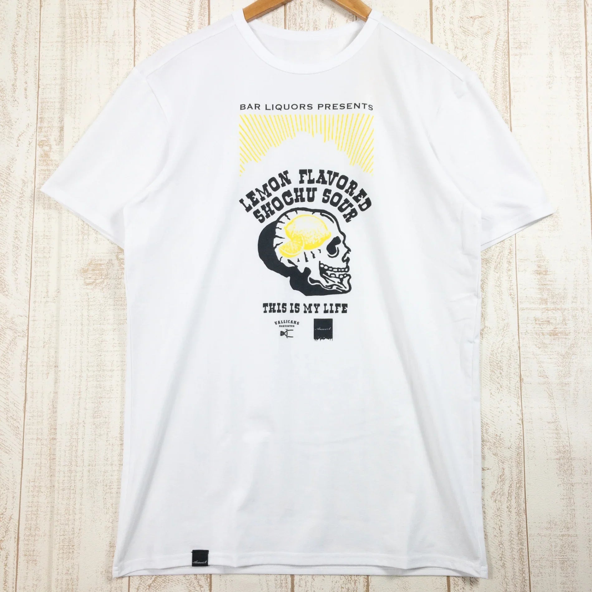 【Unisex L ホワイト系】 Answer4 ( アンサーフォー ) Tシャツ バーリカーズ レモンサワー02 ポリエステル ウェア トップス インナー シャツ ショートスリーブTシャツ クルーネック 化繊 z00051294 化繊 ショートスリーブTシャツ ク - 【公式】2ndGEAR（セカンドギア）Webショップ【登山用品・アウトドア用品専門 買取販売店】