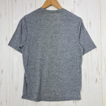 【Men's XS グレー系】 Patagonia ( パタゴニア ) キャプリーン クール デイリー シャツ Capilene Cool Daily Shirt 吸汗速乾 ストレッチ 防臭 ウェア トップス インナー シャツ ショートスリーブTシャツ クルーネック - 0