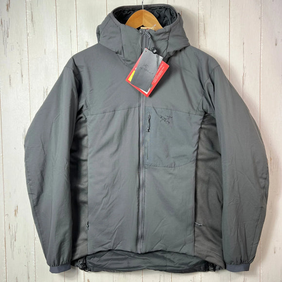 【Men's S グレー系】 Arcteryx Leaf ( アークテリクス リーフ ) リーフ アトム フーディー LT Gen2 Leaf Atom Hoody LT Gen2 Wolf 21333 生産終了モデル 入手困難 化繊ダウン ウェア トップス アウ