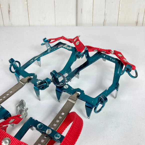 【OneSize ブルー系】 Top Snow Man（トップスノーマン） 10本爪アイゼン ウィンターギア クランポン アイゼン z00058065  クランポン アイゼン ウィンターギア