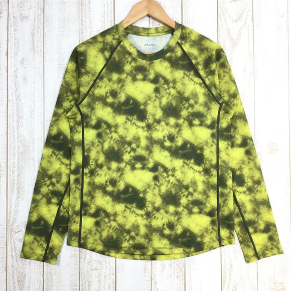 【Men's L イエロー系】Phenix ( フェニックス ) エアエディー ロングスリーブ Tシャツ Air Eddy L/S T-Shirt 速乾 Uvカット 消臭 PH212TL35 Asian Men's 化繊 ロングスリーブTシャツ クルーネック インナー シャツ トップス ウェア - 【公式】2ndGEAR（セカンドギア）Webショップ【登山用品・アウトドア用品専門 買取販売店】