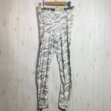 【Men's M ホワイト系】 Skins ( スキンズ ) コンプレッションタイツ カモ ナイロン ウェア ボトムス タイツ z00051878 カモ タイツ ボトムス ウェア - 【公式】2ndGEAR（セカンドギア）Webショップ【登山用品・アウトドア用品専門 買取販売店】