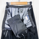 Montbell Storm Cruiser 全拉链裤，男款，S码，黑色。尼龙，防雨外套，GORE-TEX 3L。